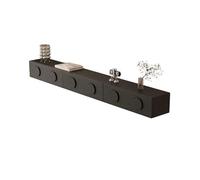 Meuble TV Suspendu, Ensemble Multimédia Mural avec Tiroir À Abattant, Étagère TV en Bois De Style Mid-Century Modern pour Salon, Bureau Ou Chambre(A,120cm)