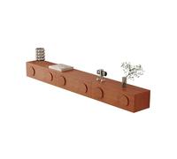 Meuble TV Suspendu, Ensemble Multimédia Mural avec Tiroir À Abattant, Étagère TV en Bois De Style Mid-Century Modern pour Salon, Bureau Ou Chambre(C,120cm)