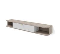 Meuble TV suspendu Icarus - AC-Déco - Beige - 156 cm - Contemporain - Design - Porte(s)