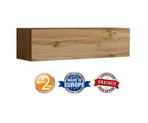 meuble TV - Switch RTV 2 - L 120 cm x P 30 cm x H 40 cm - Bois