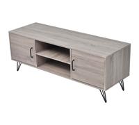 Meuble TV Table basse Meuble pour télévision 120 x 40 x 45 cm Gris vidaXL