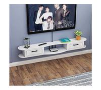 Meuble TV Unités Murales TV pour Salon Console Multimédia Meuble TV Flottant Meuble TV Mural pour Salon Salle de Divertissement Unité de Divertissement de Bureau/A/100X22X20Cm/A/120*/B/140X22X
