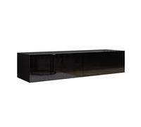 Meuble TV Venenou 125, Le nombre de portes: 2, 140x30x40cm