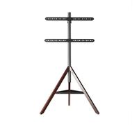 Meuble TV Vertical Support TV Artistique Simple, Support Universel sur Pied, Support De Moniteur en Bois Massif for Salle D'exposition Et Club Meuble TV Mural