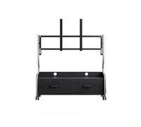 Meuble TV Vertical Support TV Mobile Nordique, Armoire De Rangement sur Pied, Salon Chambre À Coucher, Cintre Universel for Moniteur Meuble TV Mural(B)