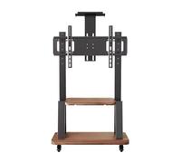 Meuble TV Vertical Support TV Mobile Simple, Support TV Universel sur Pied De 32/75 Pouces Meuble TV Mural