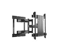 Meuble TV Vertical Support TV télescopique for Grand écran, Support Mural Rotatif intégré, adapté aux 55, 65, 75, 85, 86 Pouces Meuble TV Mural(85-150in)