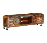 vidaXL Meuble TV 120 x 30 x 36 cm Bois de récupération massif 247512