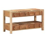 Meuble Tv Vidaxl 83x33x46 Cm En Bois Massif Récupéré