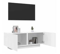 Meuble TV - vidaXL - aggloméré - blanc - modulable - 100 x 35 x 40 cm 846xbx61l