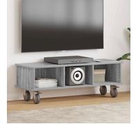 Meuble TV - VIDAXL - Gris Sonoma 100 x 35 x 35 cm - Bois d'ingénierie - Rangement & gestion câbles