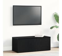 Meuble TV Armoire de Télévision Salon Intérieur Noir Bois d’Ingénierie vidaXL