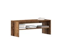 vidaXL Meuble TV Vieux Bois 100x40x40 cm Bois d'ingénierie