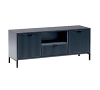 Meuble TV - VIVALDI - ELEGANZO LS-3 - Indigo - 135 cm - MDF Durable