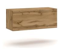 Meuble TV VIVALDI - VIVO VI-1 - 100 cm - chêne wotan avec LED - style moderne