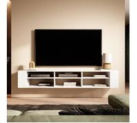 Selsey Meuble TV Blanc 175 cm