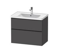 Meuble vasque 78 cm D-Neo Gris mat