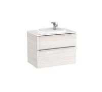 Meuble vasque 80cm 2 Tiroirs Frene Nordic Beyond Unik - ROCA A851453434