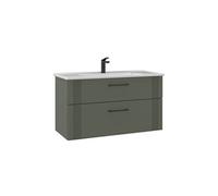 Meuble Vasque Bari 100 v2 MDF TherMold 100 x 45 x 55 cm Matte Green