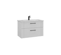 Meuble Vasque Bari 85 v2 Panneaux MDF TherMold 85x45x55 cm Matte White