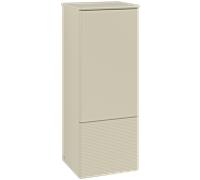 Meuble vasque central Villeroy & Boch Antao L43100HJ 41,4 x 103,9 x 35,6 cm, coloris du plan vasque : laque mate gris soie