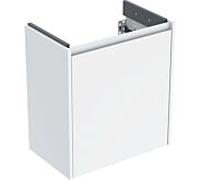 Geberit Meuble sous lavabo Renova Compact 55×60,5×33,7 cm, 504.084.01.1 Blanc vernis satiné