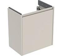 Geberit Meuble sous lavabo Renova Compact 504084DB1 1 porte 55×60,5×33,7cm Gris sable laqué satiné