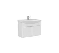 Meuble Vasque Hanah Home Purus 80 - Panneaux MDF Mélaminés - 80x50x58 cm - White