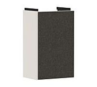 Meuble vasque Hansgrohe Xevolos E 54167660 340 x 555 x 245 mm, ouverture à gauche, beige sable mat, revêtement textile gris foncé