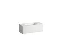 Meuble vasque Laufen FOLIO H580FO45251121 1004 x 450 x 350 mm, sans plage de robinetterie, sans perçage pour robinetterie, sans trop-plein, blanc mat