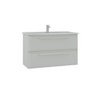 Meuble Vasque Nuvola 100 v2 - Panneaux de particules mélaminés - 100 x 50 x 62 cm - Cashmere