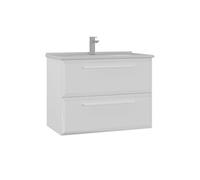 Meuble Vasque Nuvola 80 v2 - Panneaux de particules mélaminés - 80 x 50 x 62 cm - Blanc