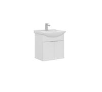 Meuble Vasque Purus 55 - Panneaux MDF Mélaminés - 55 x 50 x 58 cm - White
