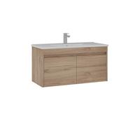 Meuble Vasque Side 100 v3 - Oak - Panneaux de particules mélaminés - 100 x 45 x 52 cm