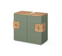 Meuble vasque simple Eden 73.1x64cm Vert Vicco 59751