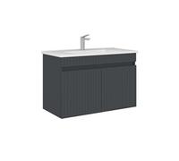 Meuble Vasque Tivoli 85 - Panneaux MDF TherMold - 85 x 45 x 57 cm - Matte Anthracite