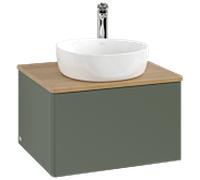 Villeroy & Boch V&B Meuble sous-lavabo sans structure de façade Antao 60x36x50cm, HL, WBP hon. Oa, le g. m Lac Quantité:1