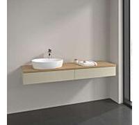 Villeroy & Boch V&B Meuble sous-lavabo avec structure de façade - Éclairage Antao 160x50cm, couleur WBP miel Oa, si Gr m Lac Quantité:1