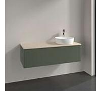 Villeroy & Boch V&B Meuble sous lavabo avec structure de façade, éclairage Antao 120x36x50cm, WBP botti., lea gre. m Lac Quantité:1