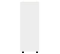 Meuble vêtements Blanc - LEMON® Garde-robe - grand stockage - Armoire penderie - Blanc - 80x40x110cm - Bois d’ingénierie 749 - Solde