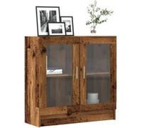 vidaXL Meuble Vieux Bois 82,5x30,5x80 cm Bois d'ingénierie, bibliothèque, Armoire de Rangement, Support de Rangement, étagère, étagère à Livres