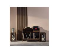 sweeek - Meuble Vinyle Vintage Effet Bois. Népal. L 100 x l 48 x H 81.5cm