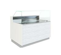 Meuble Vitrine Horizontale Service Arrière avec Groupe Logé