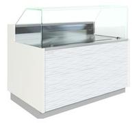 Meuble Vitrine Horizontale Service Arrière avec Groupe Logé