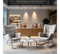 Meubles Cosy Chaise de Réunion Ergonomique et Confortable, Fauteuil de Salle de Conférence et Espace de Détente, Design Moderne pour Bureau et Salle d’Accueil