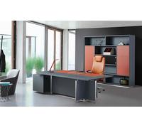Meubles de bureau de luxe Ensemble de bureau d'angle Armoire de classement Table de bureau Aménagement