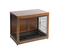 Meubles de cage pour chien en bois, pour chiens de petite et moyenne taille, décoration robuste pour niche pour chien d'intérieur