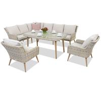 Meubles de jardin Bilbao Comida 7 Garden Point sable