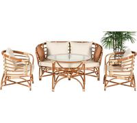 Meubles de jardin Ensemble de canapés Canapé 2 places Table Fauteuil Véranda Groupes de sièges Modernes