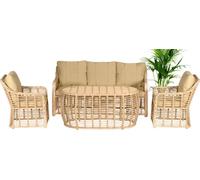 Meubles de jardin Ensemble de canapés Table Canapé Fauteuil Véranda Salon Moderne Lux Nouveau